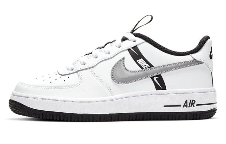 Nike Nike Air Force 1 Low LV8 KSA White Reflect Silver GS