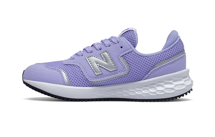 New Balance New Balance NB X 70 Abrasion Resistant Low top Kids Lifestyle Shoes White Purple Kids'