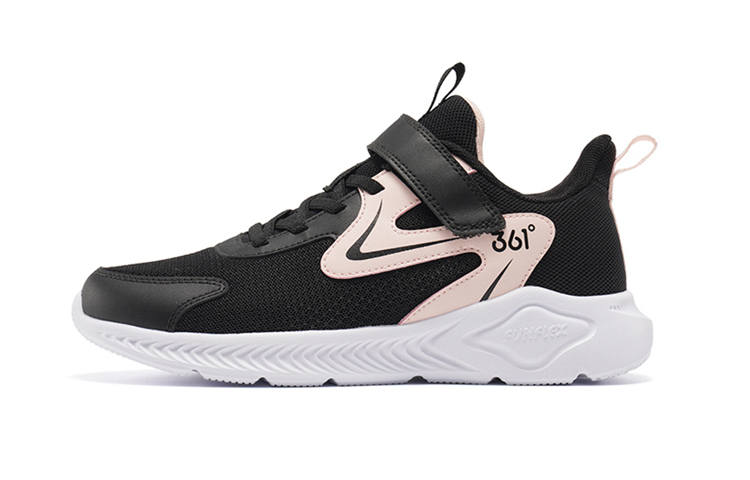 361°KIDS Low top Running Shoes Pink Black Teenagers