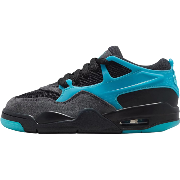 Jordan Jordan Air Jordan 4 Low top Basketball Shoes Black Unisex