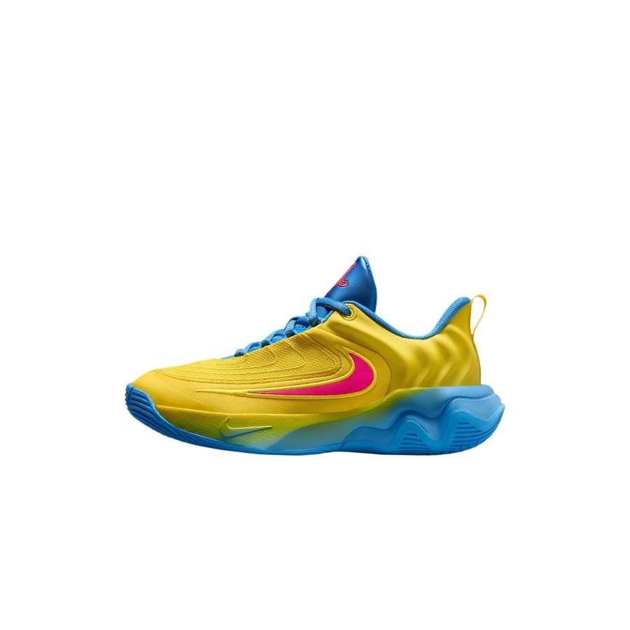 Nike Nike Giannis Immortality 4 Fabric Low top Children's Basketball Shoes Yellow Pink Blue Kids'