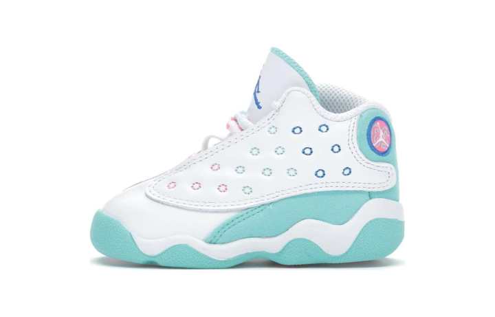 Jordan Jordan 13 Retro White Soar Green Pink TD