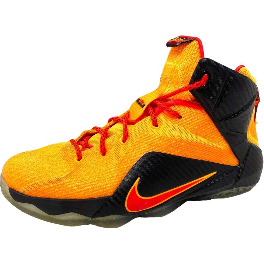 Nike Nike Lebron 12 Slip Resistant Abrasion Resistant Slip Resistant Abrasion Resistant Mid top Children's Basketball Shoes