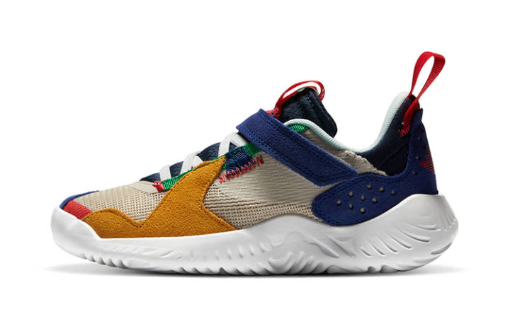 Jordan Jordan Delta BP Slip Resistant Cushioning Low top Athletic Shoes Multicolor Children Aged 3 7 Years Old