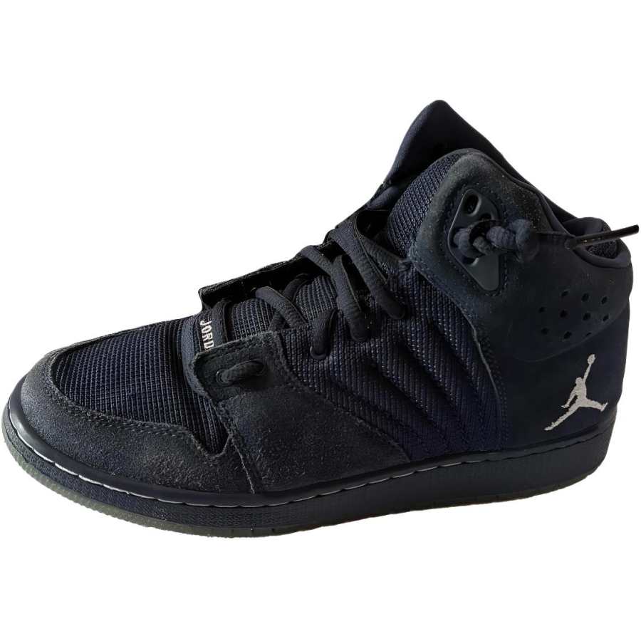 Jordan Jordan Air Jordan 1 Suede Mid top Children's Basketball Shoes Midnight Marine Blue/White Kids'