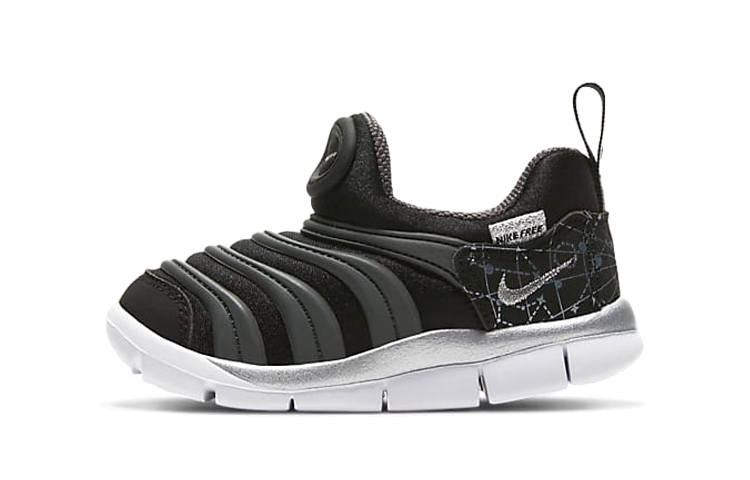 Nike Nike Dynamo Free Fashion Low top Sports Casual Shoes Black Gray Infant And Toddler