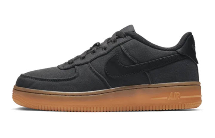 Nike Nike Air Force 1 Slip Resistant Abrasion Resistant Balance Low top Skateboard Shoes Gray Unisex