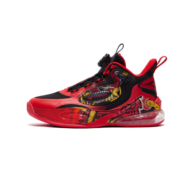 361°KIDS New Year Limited Edition High top Basketball Shoes Red Unisex