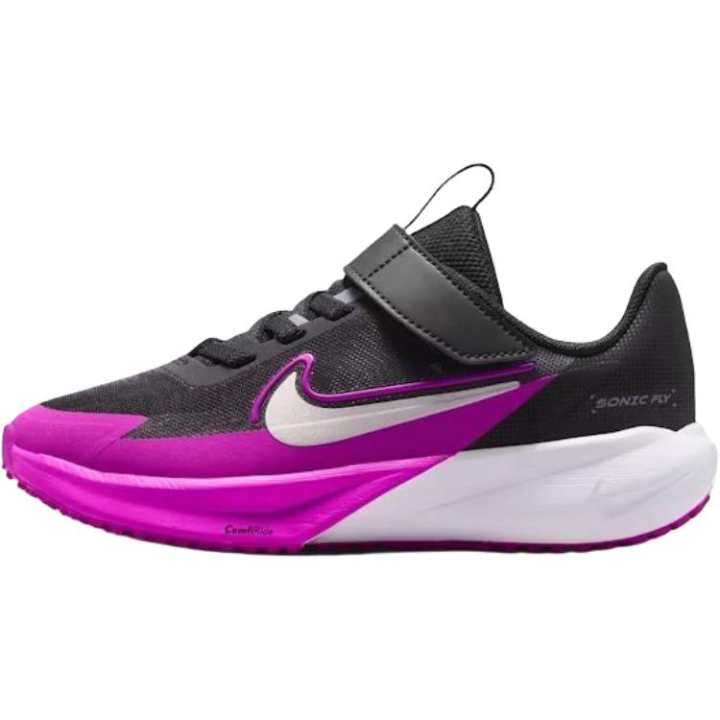 Nike Nike SONIC FLY Low top Kids' Running Shoes Black Purple Children Aged 3 7 Years Old