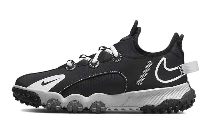 Nike Nike Future Field Leather Cushioning Slip Resistant Abrasion Resistant Low top Training Shoes Black Unisex