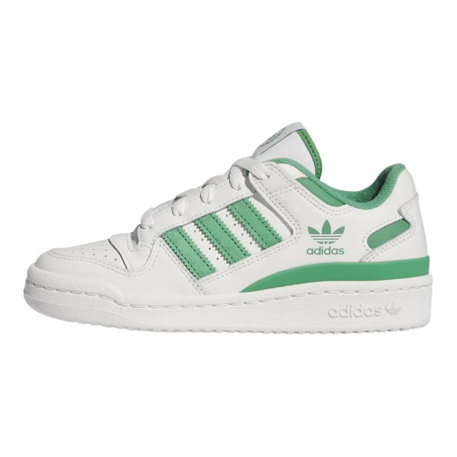 Adidas Originals Adidas Forum Low CL J Cloud White Preloved Green GS