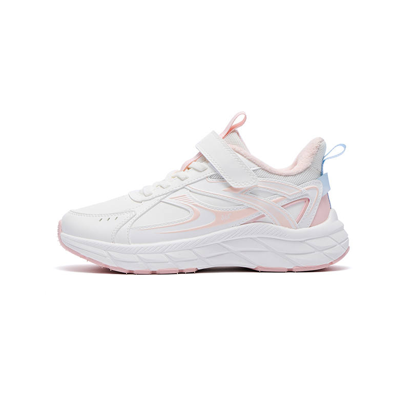361°KIDS Slip Resistant Cushioning Abrasion Resistant Rebound Kids Lifestyle Shoes White Pink Kids'