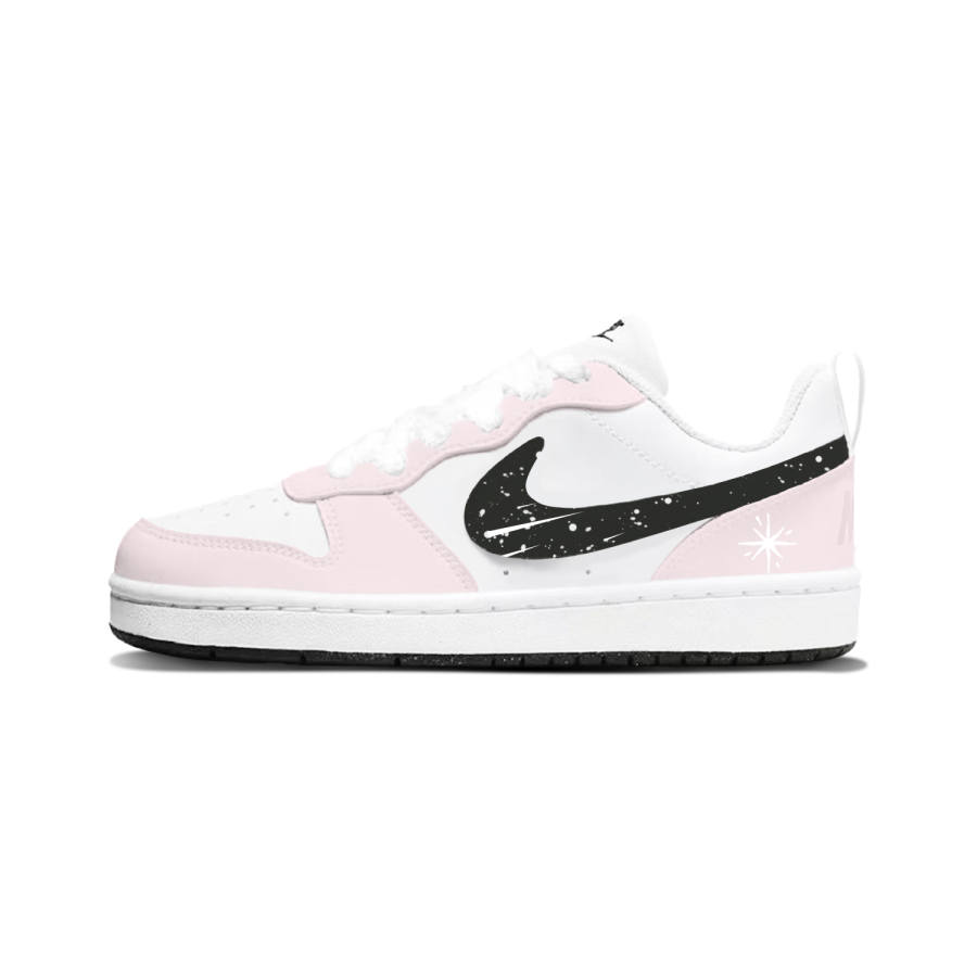 Nike Nike Court Borough Synthetic Leather Slip Resistant Cushioning Abrasion Resistant