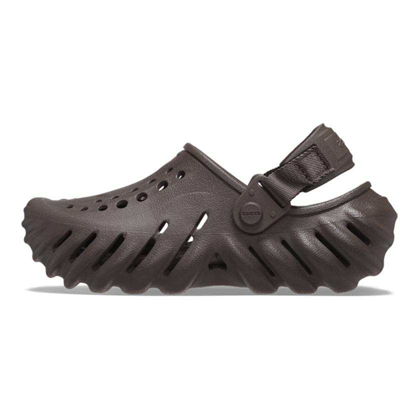 Crocs Echo Clog Slip Resistant Abrasion Resistant Children's Sandals Coffee Kids'