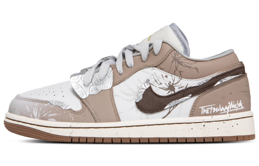 Jordan Jordan Air Jordan 1 Cushioning Abrasion Resistant Cushioning, Wear Resistant Low top Children's Basketball Shoes