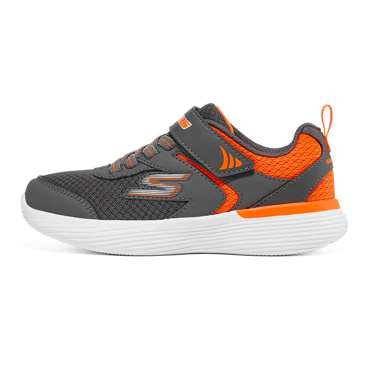 Skechers Go Run 400 V2 Low top Kids' Running Shoes Gray Orange Teenagers