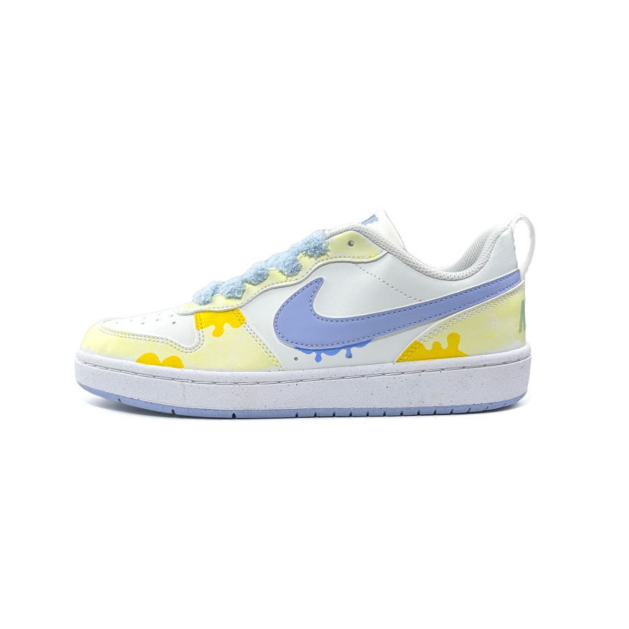 Nike Nike Court Borough Synthetic Leather Breathable Lightweight Cushioning Breathable Lightweight Cushioning Low top