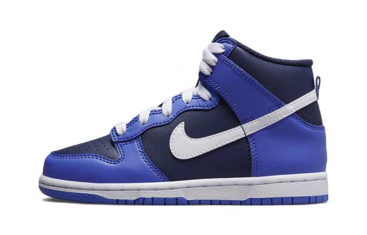Nike Nike Dunk High Medium Blue Midnight Navy PS