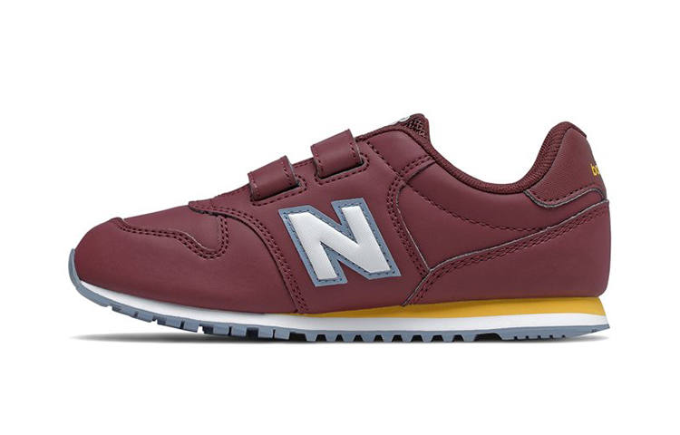 New Balance New Balance NB 500 Comfortable Kids Lifestyle Shoes Maroon Children Aged 3 7 Years Old