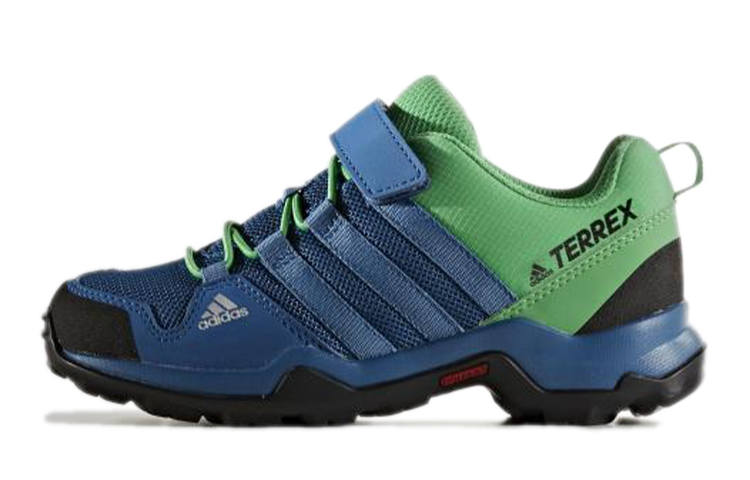 Adidas Adidas Terrex Ax2r K Abrasion Resistant Slip Resistant Low top Kids' Outdoor Shoes Blue Kids'