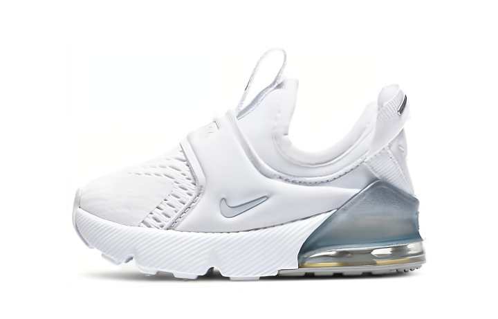 Nike Nike Air Max 270 Low top Toddler Shoes White Gray Infant And Toddler