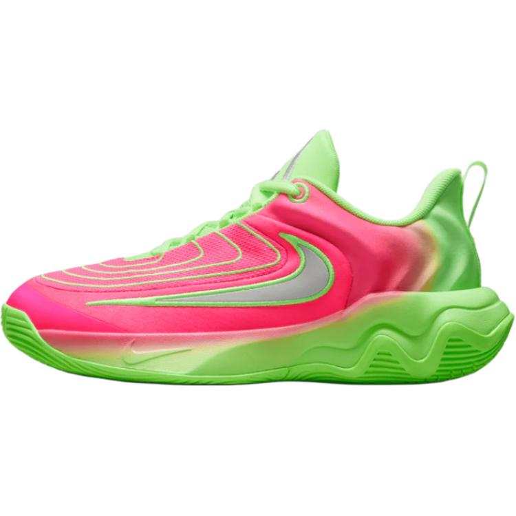 Nike Nike Giannis Immortality 4 Low top Children's Basketball Shoes Green/Bright Pink/Iron Gray Kids'