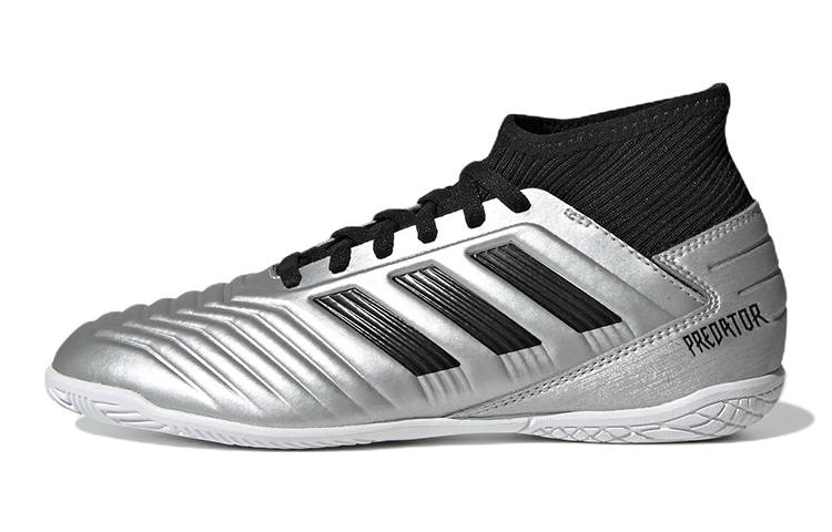 Adidas Adidas PREDATOR Tango 19.3 J Abrasion Resistant Mid top Kids' Soccer Shoes Gray Teenagers