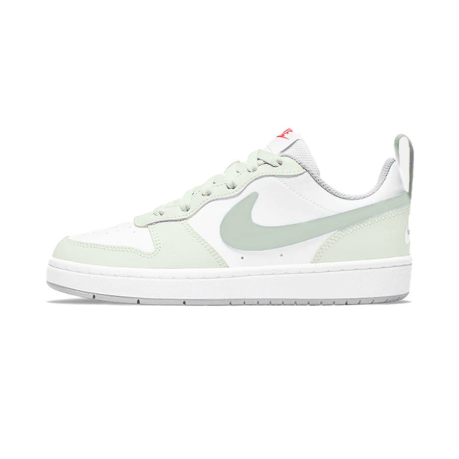 Nike Nike Court Borough Cushioning, Wear Resistant Low top Kids' Skateboarding Shoes Green Teenagers
