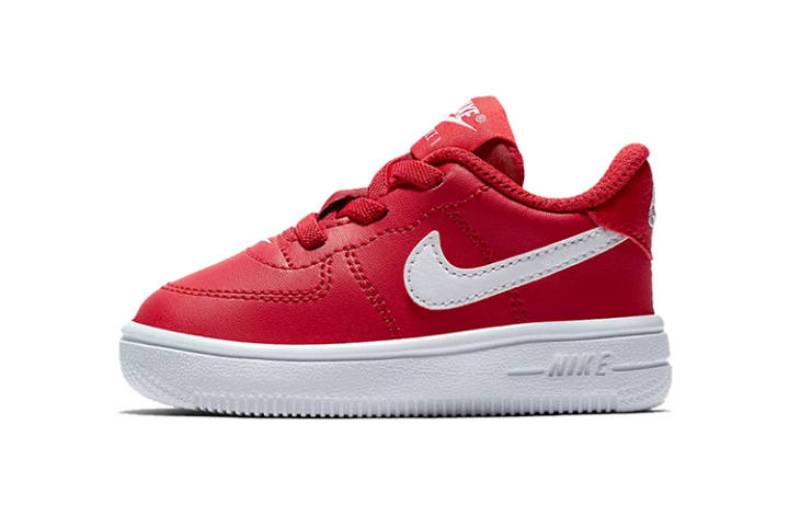 Nike Nike Air Force 1 18 Low top Skateboard Shoes Red White Infant And Toddler