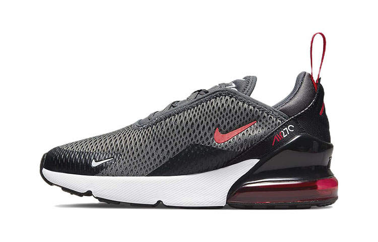 Nike Nike Air Max 270 Kids Lifestyle Shoes Black Red Children Aged 3 7 Years Old