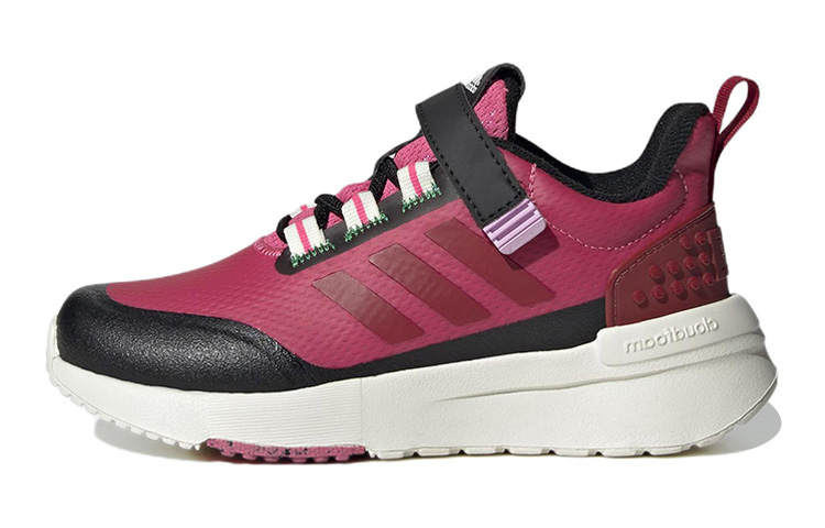 Adidas LEGO x Adidas Racer Tr Abrasion Resistant Low top Kids' Running Shoes Red Black Kids'
