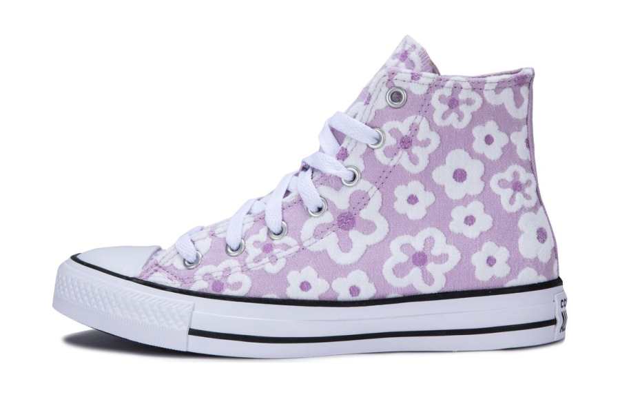 Converse Chuck Taylor All Star High GS 'Floral Embroidery'