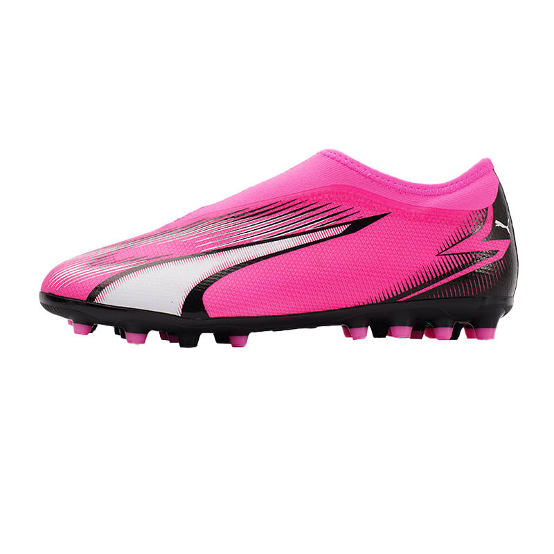 PUMA Ultra Match FG AG ULTRA MATCH LL MG Jr Anti Kick Anti kick Low top Soccer Shoes Magenta Kids'