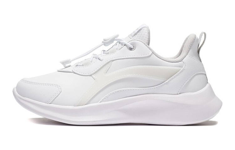 Li-Ning YOUNG Li Ning YOUNG Slip Resistant Abrasion Resistant Slip Resistant Abrasion Resistant Kids Lifestyle Shoes Standard White