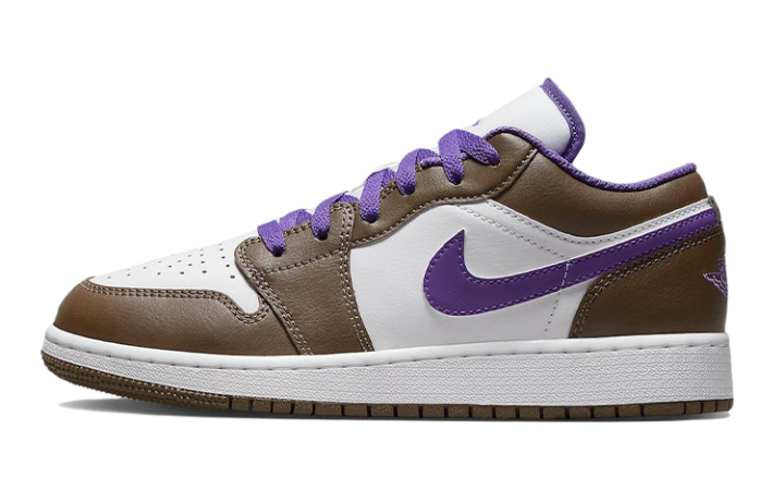 Jordan Jordan 1 Low Purple Mocha GS