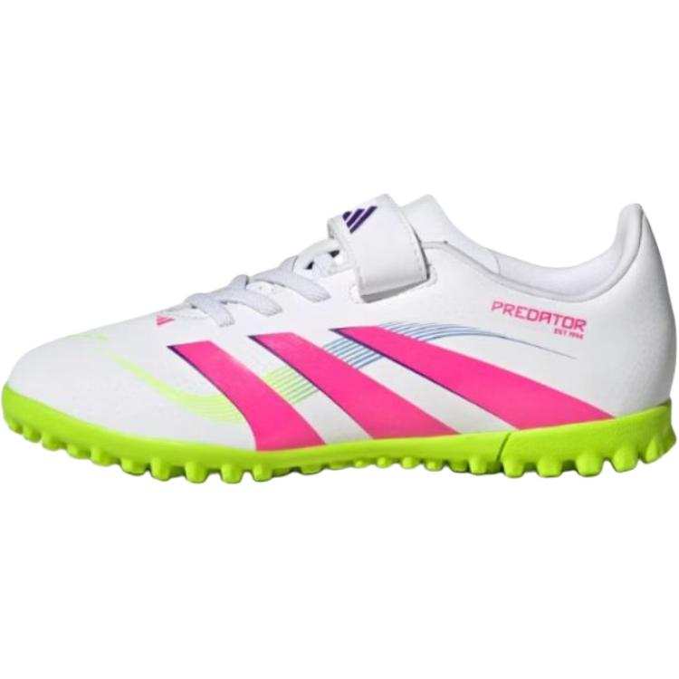 Adidas Adidas Predator CLUB Low top Kids' Soccer Shoes White/Light Pink/Light Lemon Kids'