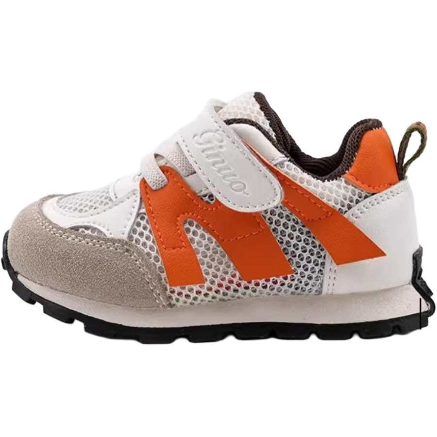 QINUOSHU Fabric Slip Resistant, Anti Kick, And Breathable Low top Toddler Shoes Children Aged 3 7 Years Old