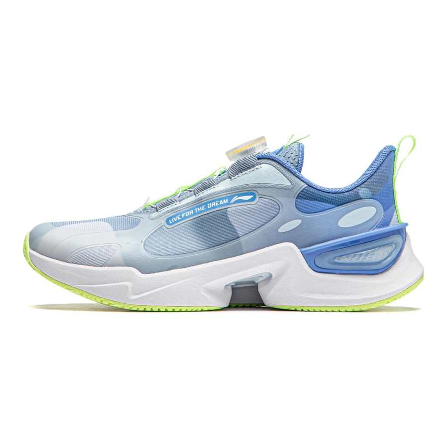 Li-Ning YOUNG Li Ning YOUNG Dragonfly Leap Synthetic Leather, Textile Cushioning Abrasion Resistant Rebound Support