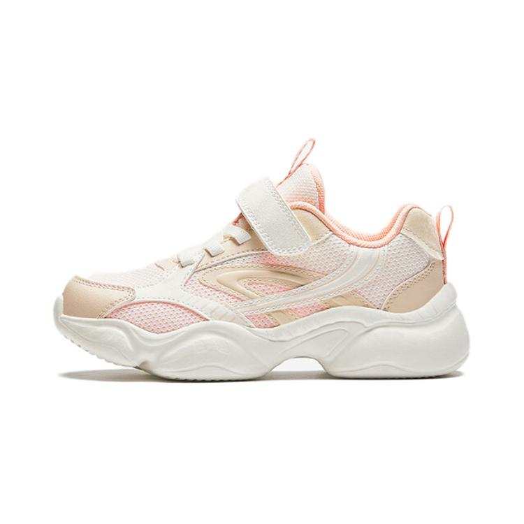 Antakids Slip Resistant Slip Resistant Low top Kids' Running Shoes Pink White Children Aged 3 7 Years Old
