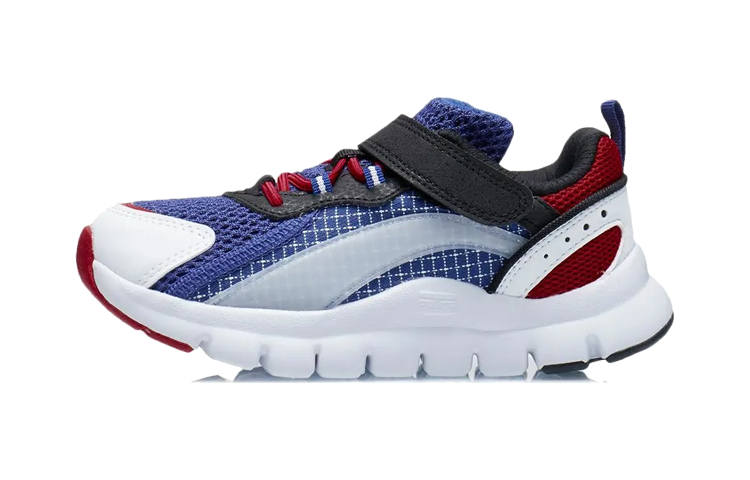 Li-Ning YOUNG Li Ning YOUNG Aurora WindWalker V2 Casual Shoes Blue Red Black Children Aged 3 7 Years Old