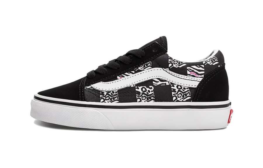 Vans Old Skool Comfortable Cushioning Abrasion Resistant Cushioning, Wear Resistant Low top Kids' Skateboarding Shoes