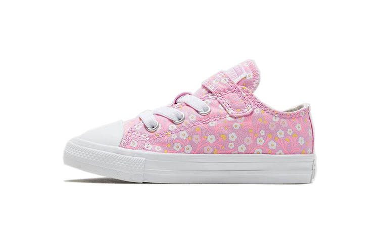 Converse Chuck Taylor All Star 1V Comfortable Low top Toddler Shoes Pink Infant And Toddler