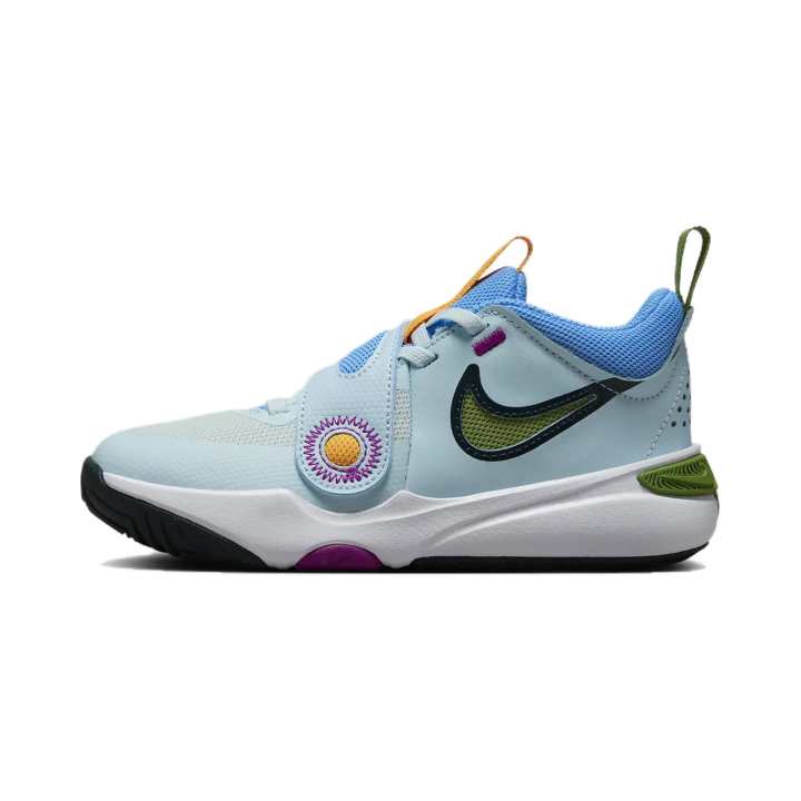 Nike Nike Team Hustle D11 PS 'Glacier Blue Chlorophyll'