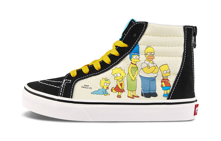 Vans Sk8-Hi Zip The Simpsons Family Portrait PS