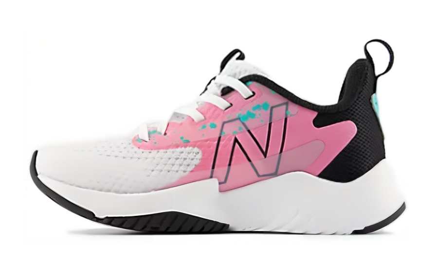 New Balance New Balance NB Rave Run V2 Cushioning, Wear Resistant Low top Kids' Running Shoes White Pink Kids'