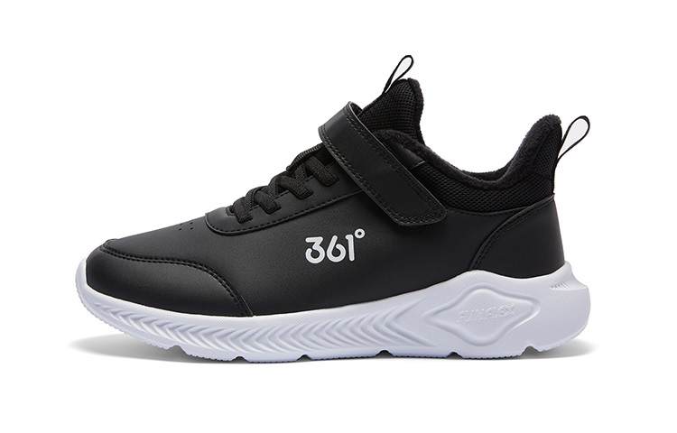 361°KIDS 361°KIDS' And Teens' Students Thickened And Fleece Lined Insulated Athletic Shoes