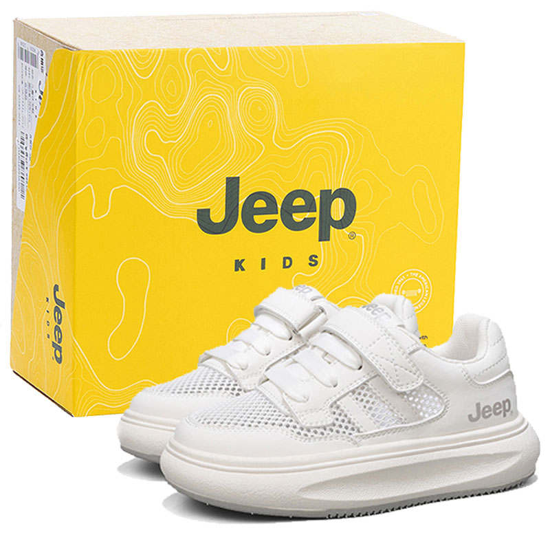 Jeep Abrasion Resistant Breathable Abrasion Resistant Breathable Casual Shoes Kids'