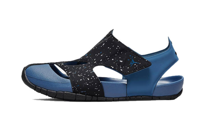 Jordan Jordan Flare Abrasion Resistant Children's Sandals Blue Children Aged 3 7 Years Old