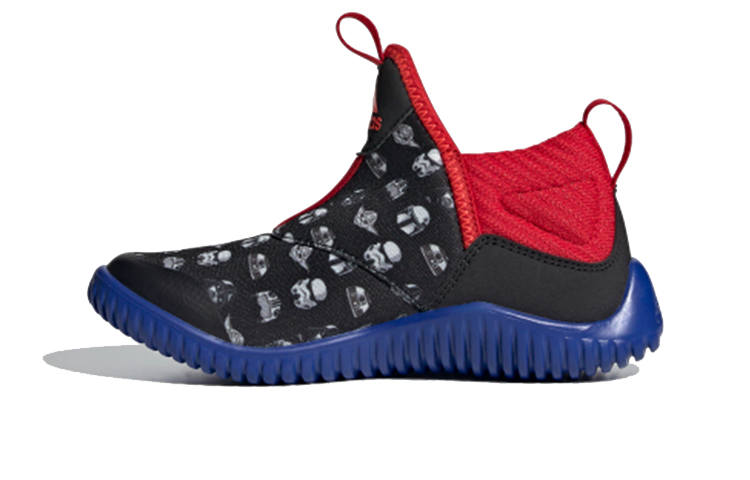 Adidas Adidas Rapidazen Starwars Non slip Lightweight Low top Kids' Running Shoes Black Red Children Aged 3 7 Years Old
