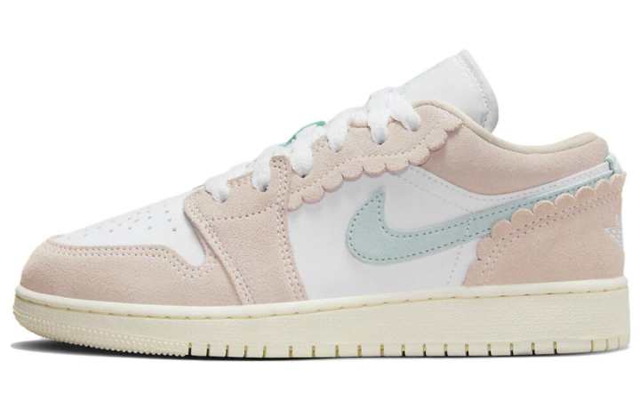 Jordan Jordan 1 Low SE Scalloped Edge Guava Ice GS